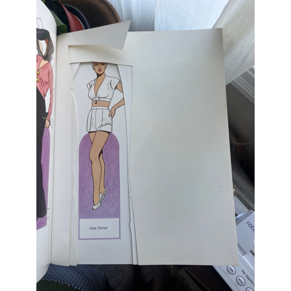 Glamorous Stars of the Forties Paper Dolls Book by Tom Tierney Dover - Picture 3 of 6